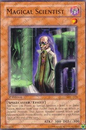 Magical Scientist (MFC-073) - Magician's Force Unlimited - Premium Yugioh Single from Konami - Just $0.34! Shop now at Game Crave Tournament Store