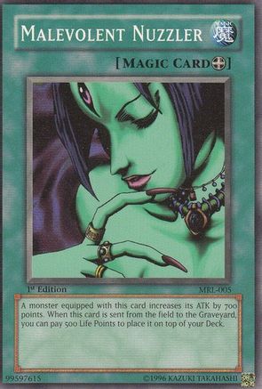 Malevolent Nuzzler (MRL-005) - Magic Ruler Unlimited - Premium Yugioh Single from Konami - Just $0.25! Shop now at Game Crave Tournament Store
