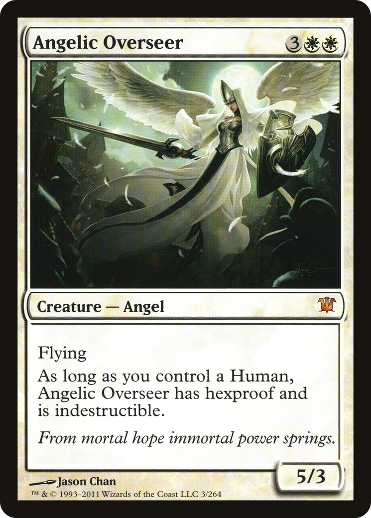 Angelic Overseer (ISD-003) - Innistrad - Premium MTG Single from Wizards of the Coast - Just $0.30! Shop now at Game Crave Tournament Store