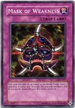 Mask of Weakness (LON-015) - Labyrinth of Nightmare Unlimited - Premium Yugioh Single from Konami - Just $0.09! Shop now at Game Crave Tournament Store