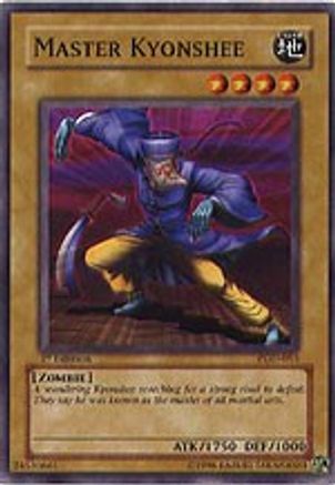 Master Kyonshee (PGD-053) - Pharaonic Guardian Unlimited - Premium Yugioh Single from Konami - Just $0.25! Shop now at Game Crave Tournament Store