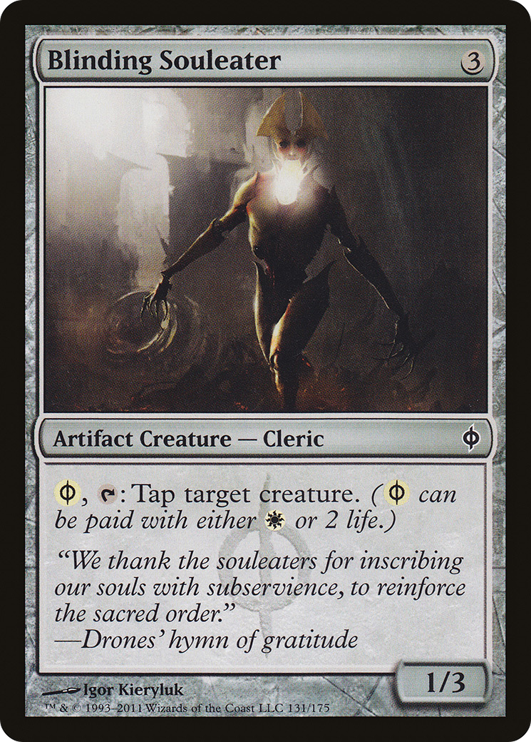 Blinding Souleater (NPH-131) - New Phyrexia Foil - Premium MTG Single from Wizards of the Coast - Just $0.08! Shop now at Game Crave Tournament Store