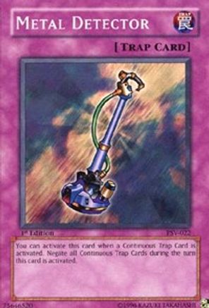 Metal Detector (PSV-022) - Pharaoh's Servant Unlimited - Premium Yugioh Single from Konami - Just $0.25! Shop now at Game Crave Tournament Store