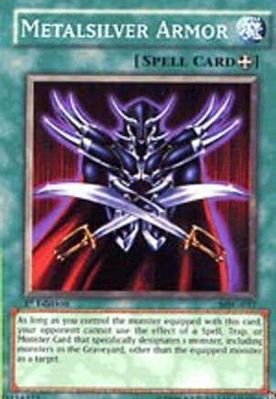 Metalsilver Armor (MFC-037) - Magician's Force 1st Edition - Premium Yugioh Single from Konami - Just $0.75! Shop now at Game Crave Tournament Store
