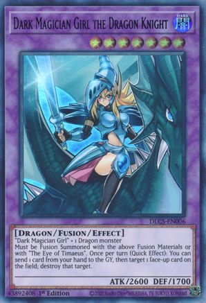 Dark Magician Girl the Dragon Knight (Purple) (DLCS-EN006) - Dragons of Legend: The Complete Series 1st Edition - Premium Yugioh Single from Konami - Just $2.38! Shop now at Game Crave Tournament Store