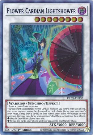 Flower Cardian Lightshower (Blue) (DLCS-EN135) - Dragons of Legend: The Complete Series 1st Edition - Premium Yugioh Single from Konami - Just $0.29! Shop now at Game Crave Tournament Store