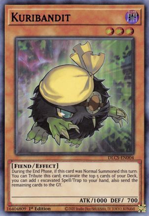 Kuribandit (Blue) (DLCS-EN004) - Dragons of Legend: The Complete Series 1st Edition - Premium Yugioh Single from Konami - Just $0.25! Shop now at Game Crave Tournament Store