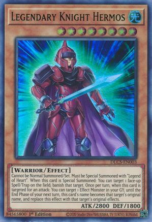 Legendary Knight Hermos (Green) (DLCS-EN003) - Dragons of Legend: The Complete Series 1st Edition - Premium Yugioh Single from Konami - Just $0.08! Shop now at Game Crave Tournament Store