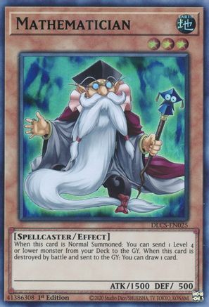 Mathematician (Green) (DLCS-EN025) - Dragons of Legend: The Complete Series 1st Edition - Premium Yugioh Single from Konami - Just $0.08! Shop now at Game Crave Tournament Store