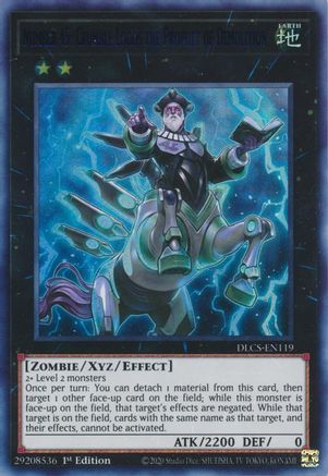 Number 45: Crumble Logos the Prophet of Demolition (Blue) (DLCS-EN119) - Dragons of Legend: The Complete Series 1st Edition - Premium Yugioh Single from Konami - Just $0.38! Shop now at Game Crave Tournament Store