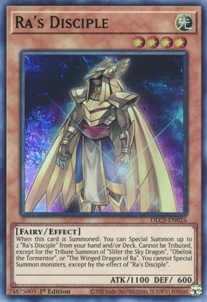 Ra's Disciple (Green) (DLCS-EN026) - Dragons of Legend: The Complete Series 1st Edition - Premium Yugioh Single from Konami - Just $0.27! Shop now at Game Crave Tournament Store