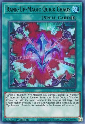 Rank-Up-Magic Quick Chaos (Green) (DLCS-EN044) - Dragons of Legend: The Complete Series 1st Edition - Premium Yugioh Single from Konami - Just $0.26! Shop now at Game Crave Tournament Store