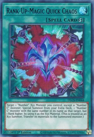 Rank-Up-Magic Quick Chaos (Purple) (DLCS-EN044) - Dragons of Legend: The Complete Series 1st Edition - Premium Yugioh Single from Konami - Just $0.25! Shop now at Game Crave Tournament Store