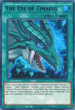 The Eye of Timaeus (Purple) (DLCS-EN007) - Dragons of Legend: The Complete Series 1st Edition - Premium Yugioh Single from Konami - Just $3.46! Shop now at Game Crave Tournament Store