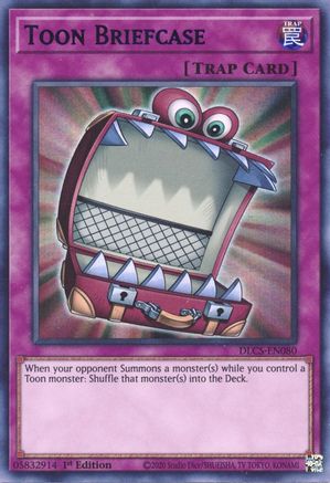 Toon Briefcase (Blue) (DLCS-EN080) - Dragons of Legend: The Complete Series 1st Edition - Premium Yugioh Single from Konami - Just $0.64! Shop now at Game Crave Tournament Store
