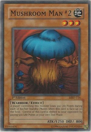 Mushroom Man #2 (MRD-114) - Metal Raiders Unlimited - Premium Yugioh Single from Konami - Just $0.26! Shop now at Game Crave Tournament Store