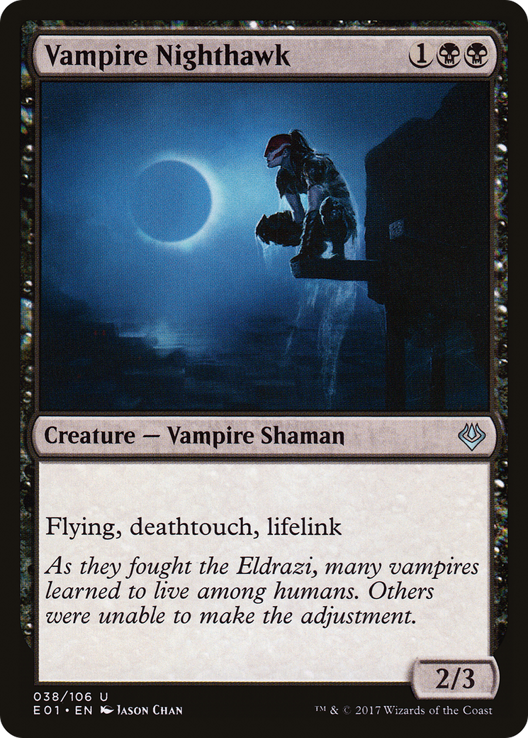 Vampire Nighthawk (E01-038) - Archenemy: Nicol Bolas - Premium MTG Single from Wizards of the Coast - Just $0.09! Shop now at Game Crave Tournament Store