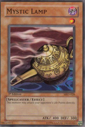 Mystic Lamp (MRD-028) - Metal Raiders 1st Edition - Premium Yugioh Single from Konami - Just $3.20! Shop now at Game Crave Tournament Store