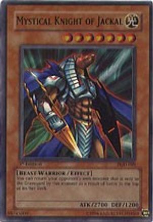 Mystical Knight of Jackal (PGD-069) - Pharaonic Guardian 1st Edition - Premium Yugioh Single from Konami - Just $7.04! Shop now at Game Crave Tournament Store