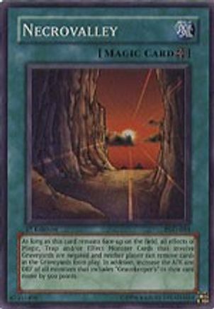 Necrovalley (PGD-084) - Pharaonic Guardian 1st Edition - Premium Yugioh Single from Konami - Just $5.18! Shop now at Game Crave Tournament Store