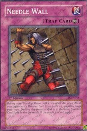 Needle Wall (PGD-048) - Pharaonic Guardian Unlimited - Premium Yugioh Single from Konami - Just $0.23! Shop now at Game Crave Tournament Store