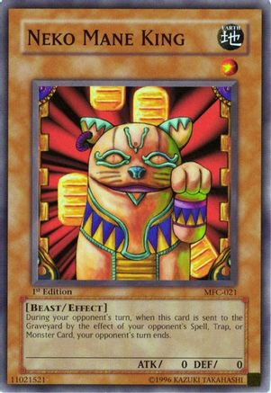 Neko Mane King (MFC-021) - Magician's Force Unlimited - Premium Yugioh Single from Konami - Just $0.26! Shop now at Game Crave Tournament Store