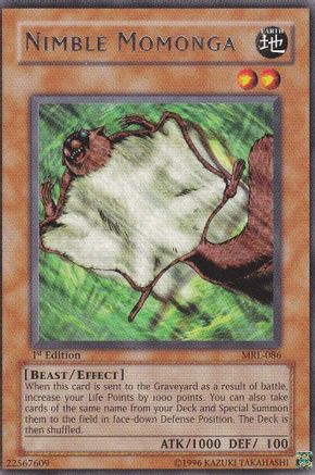 Nimble Momonga (MRL-086) - Magic Ruler 1st Edition - Premium Yugioh Single from Konami - Just $0.50! Shop now at Game Crave Tournament Store