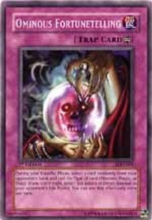 Ominous Fortunetelling (LOD-094) - Legacy of Darkness 1st Edition - Premium Yugioh Single from Konami - Just $0.26! Shop now at Game Crave Tournament Store