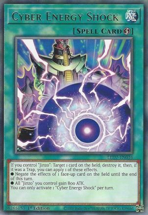 Cyber Energy Shock (LED7-EN034) - Legendary Duelists: Rage of Ra Unlimited - Premium Yugioh Single from Konami - Just $0.08! Shop now at Game Crave Tournament Store