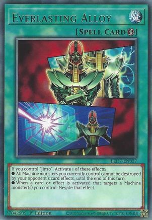 Everlasting Alloy (LED7-EN037) - Legendary Duelists: Rage of Ra 1st Edition - Premium Yugioh Single from Konami - Just $0.25! Shop now at Game Crave Tournament Store