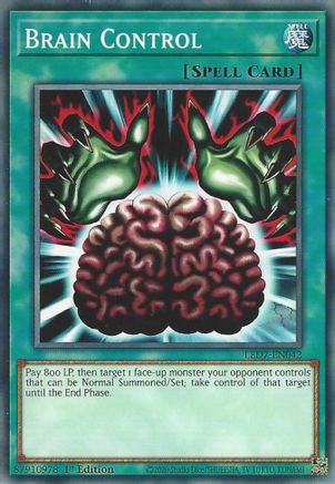 Brain Control (LED7-EN042) - Legendary Duelists: Rage of Ra Unlimited - Premium Yugioh Single from Konami - Just $0.08! Shop now at Game Crave Tournament Store