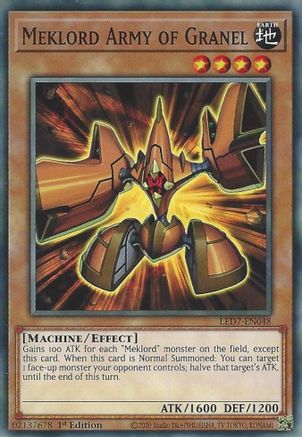 Meklord Army of Granel (LED7-EN048) - Legendary Duelists: Rage of Ra 1st Edition - Premium Yugioh Single from Konami - Just $0.08! Shop now at Game Crave Tournament Store