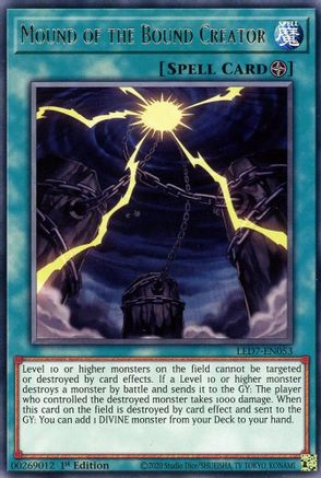 Mound of the Bound Creator (LED7-EN053) - Legendary Duelists: Rage of Ra Unlimited - Premium Yugioh Single from Konami - Just $0.25! Shop now at Game Crave Tournament Store