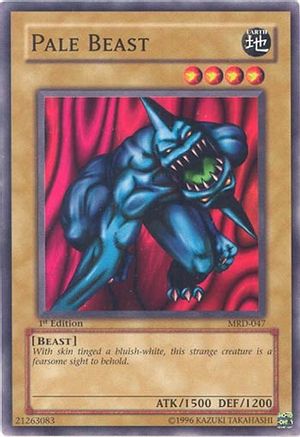 Pale Beast (MRD-047) - Metal Raiders Unlimited - Premium Yugioh Single from Konami - Just $0.25! Shop now at Game Crave Tournament Store