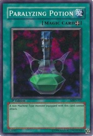 Paralyzing Potion (MRD-137) - Metal Raiders 1st Edition - Premium Yugioh Single from Konami - Just $0.68! Shop now at Game Crave Tournament Store
