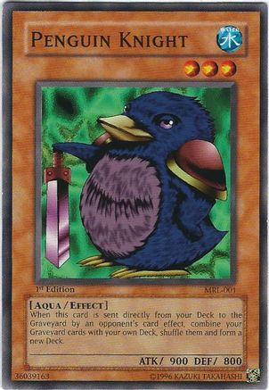 Penguin Knight (MRL-001) - Magic Ruler Unlimited - Premium Yugioh Single from Konami - Just $0.25! Shop now at Game Crave Tournament Store