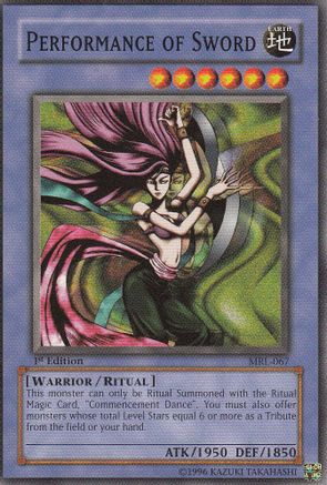 Performance of Sword (MRL-067) - Magic Ruler Unlimited - Premium Yugioh Single from Konami - Just $0.25! Shop now at Game Crave Tournament Store