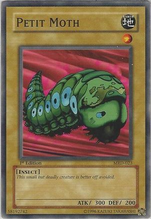 Petit Moth (MRD-023) - Metal Raiders Unlimited - Premium Yugioh Single from Konami - Just $0.30! Shop now at Game Crave Tournament Store