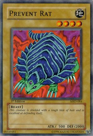 Prevent Rat (MRD-084) - Metal Raiders Unlimited - Premium Yugioh Single from Konami - Just $0.08! Shop now at Game Crave Tournament Store