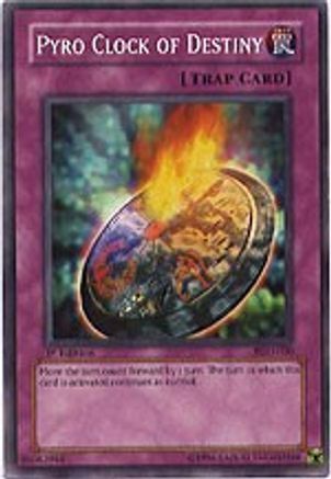 Pyro Clock of Destiny (PGD-050) - Pharaonic Guardian Unlimited - Premium Yugioh Single from Konami - Just $0.26! Shop now at Game Crave Tournament Store
