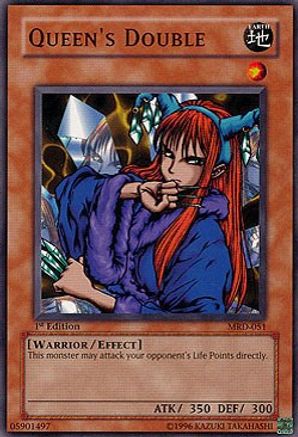 Queen's Double (MRD-051) - Metal Raiders Unlimited - Premium Yugioh Single from Konami - Just $0.32! Shop now at Game Crave Tournament Store