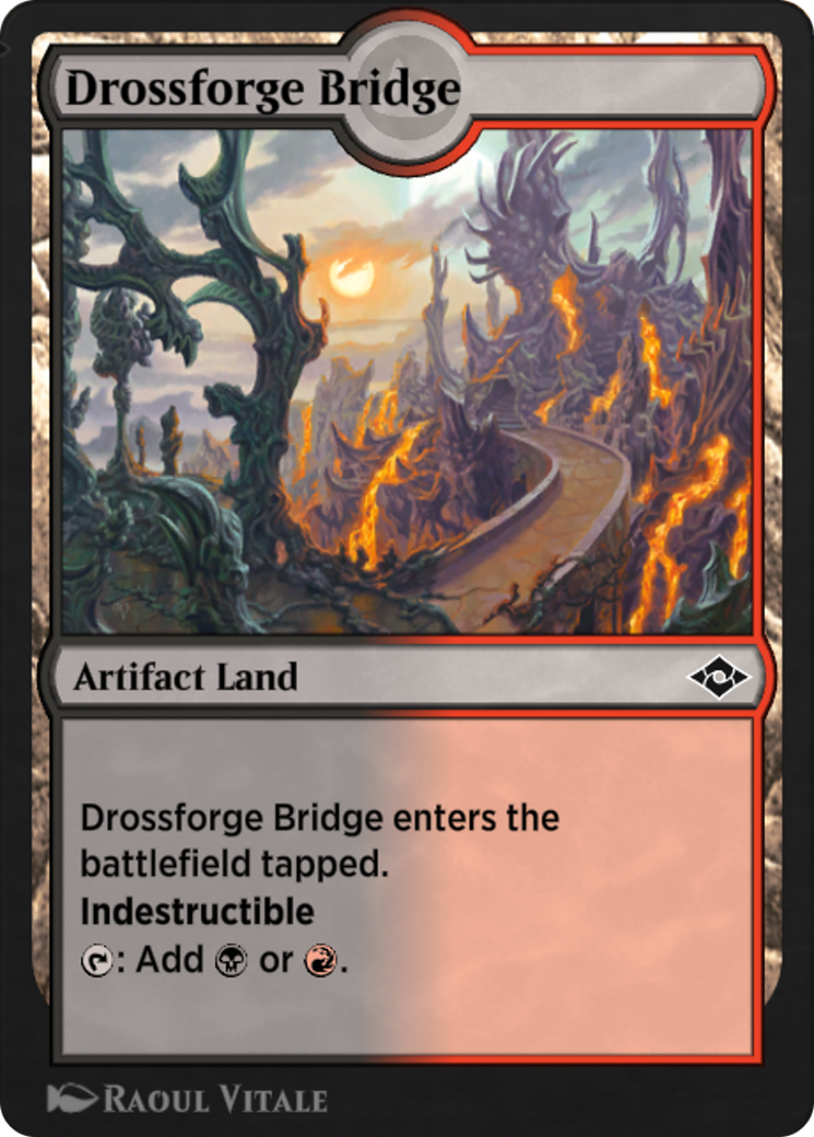 Drossforge Bridge (HA6-012) - Historic Anthology 6 - Premium MTG Single from Wizards of the Coast - Just $0! Shop now at Game Crave Tournament Store