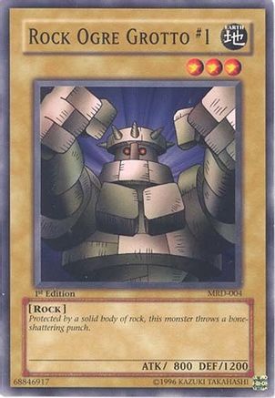 Rock Ogre Grotto #1 (MRD-004) - Metal Raiders Unlimited - Premium Yugioh Single from Konami - Just $0.25! Shop now at Game Crave Tournament Store