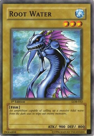Root Water (LOB-032) - The Legend of Blue Eyes White Dragon 1st Edition - Premium Yugioh Single from Konami - Just $0.74! Shop now at Game Crave Tournament Store