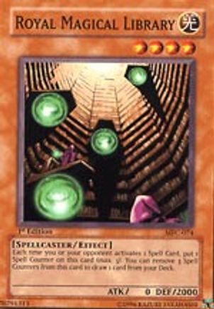 Royal Magical Library (MFC-074) - Magician's Force Unlimited - Premium Yugioh Single from Konami - Just $0.37! Shop now at Game Crave Tournament Store