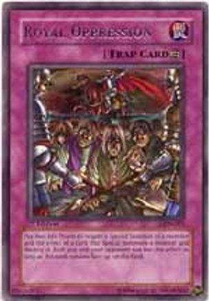 Royal Oppression (LOD-091) - Legacy of Darkness Unlimited - Premium Yugioh Single from Konami - Just $9.70! Shop now at Game Crave Tournament Store