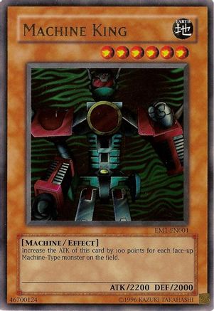 Machine King (EM1-EN001) - Miscellaneous Promotional Cards Unlimited - Premium Yugioh Single from Konami - Just $9.79! Shop now at Game Crave Tournament Store