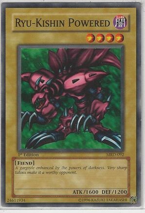 Ryu-Kishin Powered (MRD-092) - Metal Raiders 1st Edition - Premium Yugioh Single from Konami - Just $0.59! Shop now at Game Crave Tournament Store