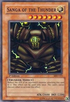 Sanga of the Thunder (MRD-025) - Metal Raiders Unlimited - Premium Yugioh Single from Konami - Just $2.10! Shop now at Game Crave Tournament Store