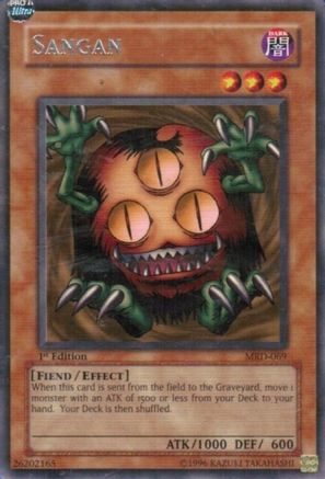 Sangan (MRD-069) - Metal Raiders 1st Edition - Premium Yugioh Single from Konami - Just $11.60! Shop now at Game Crave Tournament Store
